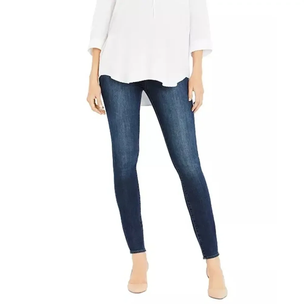 Articles Of Society Maternity Skinny Jeans Size 27 NWT Dark Wash Blue